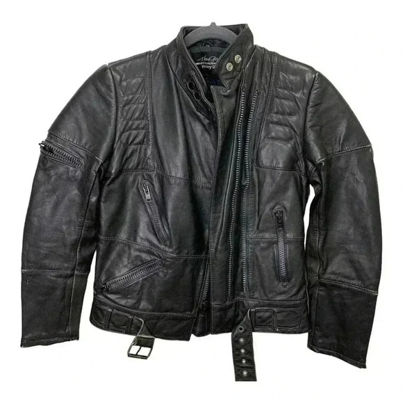 HEIN GERICKE for HARLEY DAVIDSON MOTORCYCLE LEATHER PADDED JACKET MENS 36 - Picture 5 of 15